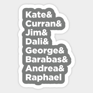 Kate and Curran and Her Merry Band - Atlanta Sticker